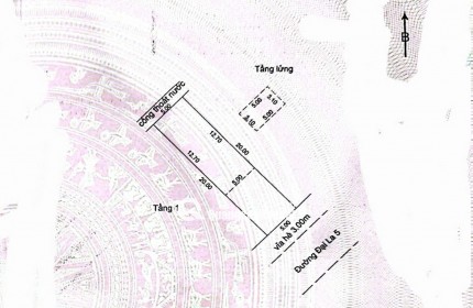 Bán nhà gác lửng mặt tiền đường ĐẠI LA 5 - View trực diện công viên